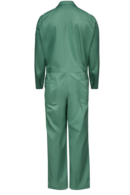 Bulwark Men's Midweight Excel FR Classic Coverall with Gripper-Front - Visual Green
