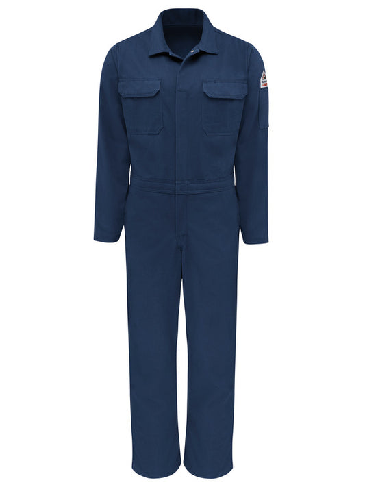 Bulwark Men's Midweight Excel FR® ComforTouch® Premium Coverall - Navy