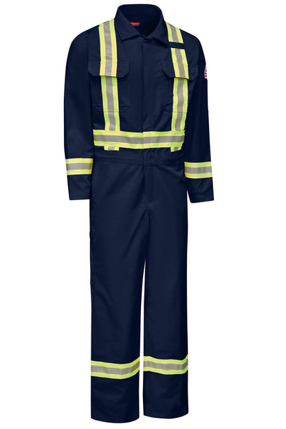 Bulwark Men's Midweight FR Premium Coverall with Reflective Trim