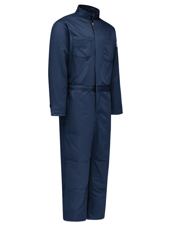 Bulwark Men's Excel FR® ComforTouch® Premium Insulated Coverall - Navy