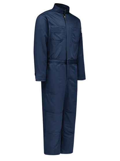 Bulwark Men's Excel FR® ComforTouch® Premium Insulated Coverall - Navy