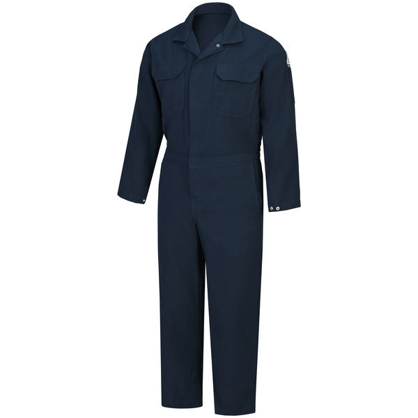 Bulwark Men's Midweight CoolTouch® 2 FR Deluxe Coverall - Navy