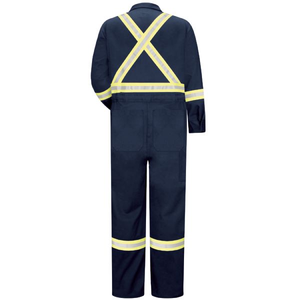 Bulwark Men's Premium Coverall with Reflective Trim