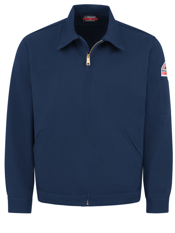 Bulwark Men's Midweight FR Zip-In Jacket - Navy