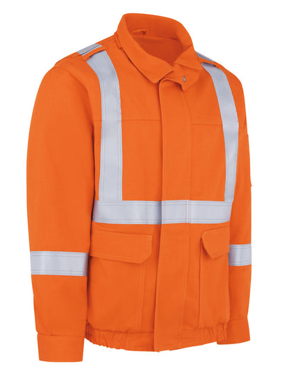 Bulwark Men'S Lightweight Excel Fr® Comfortouch® Lined Bomber Jacket - Orange