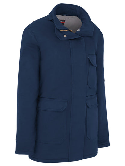 Bulwark Women's Heavyweight Excel FR® ComforTouch® Insulated Deluxe Parka - Navy