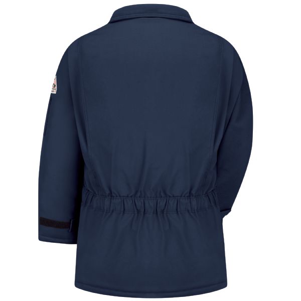Bulwark Men's Heavyweight Nomex FR Insulated Deluxe Parka - Navy
