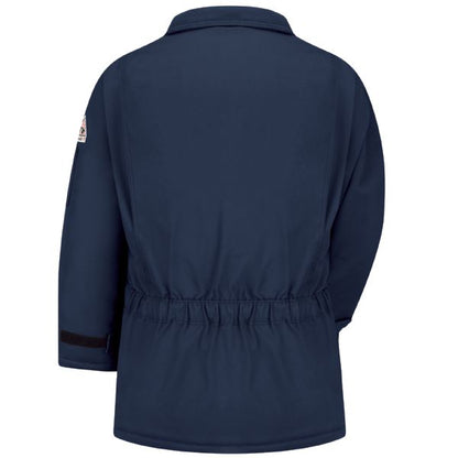 Bulwark Men's Heavyweight Nomex FR Insulated Deluxe Parka - Navy