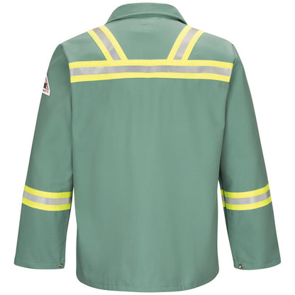 Bulwark Men's Molten Metal Enhanced Visibility Coat - Visual Green