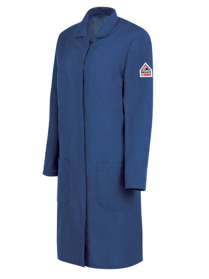 Bulwark Women's Nomex FR Lab Coat - Royal Blue