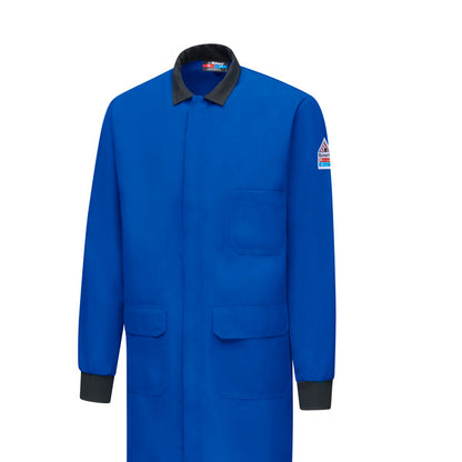 Bulwark Men's FR/CP Lab Coat - Royal Blue