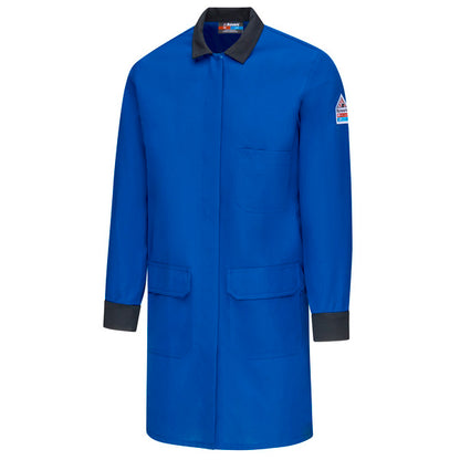 Bulwark Women's FR/CP Lab Coat - Royal Blue