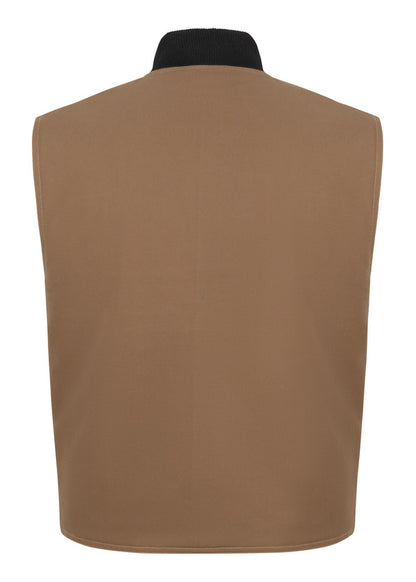 Bulwark Brown Duck Vest Jacket Liner - Brown Duck