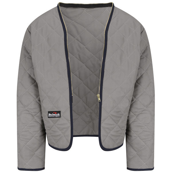 Bulwark Men'S Heavyweight Fr Zip-In Modaquilt® Jacket Liner - Gray