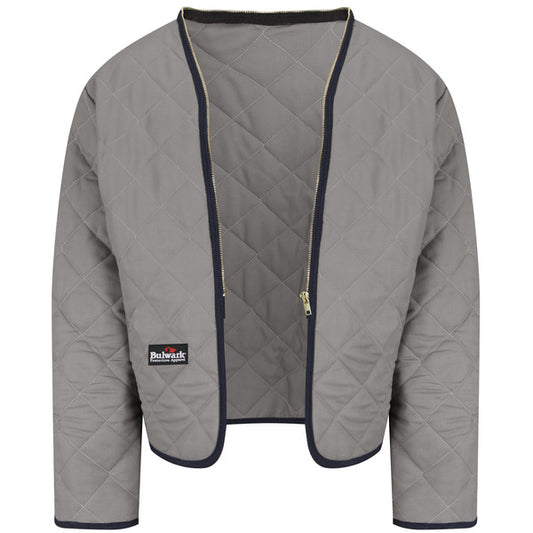 Bulwark Men'S Heavyweight Fr Zip-In Modaquilt® Jacket Liner - Gray