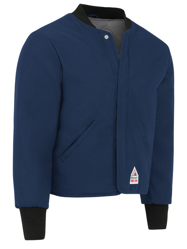 Bulwark Men's Midweight Nomex® FR Sleeved Jacket Liner - Navy