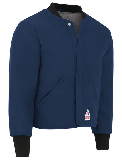 Bulwark Men's Midweight Nomex® FR Sleeved Jacket Liner - Navy