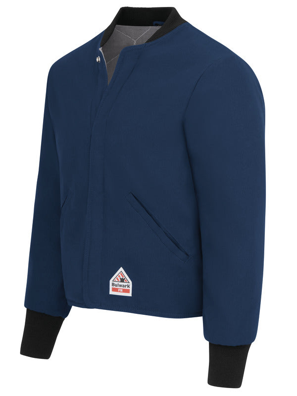 Bulwark Men's Midweight Nomex® FR Sleeved Jacket Liner - Navy