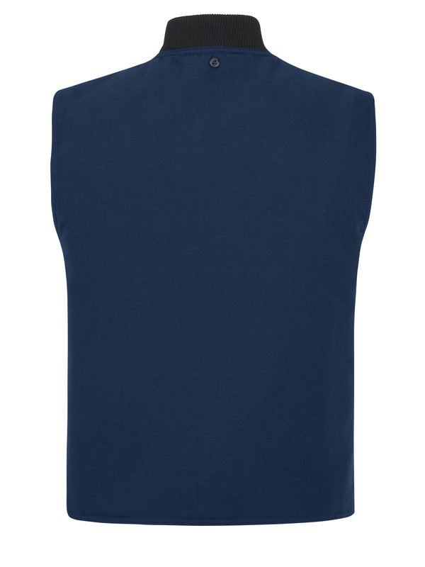 Bulwark Men's Lightweight Nomex® FR Vest Jacket Liner - Navy