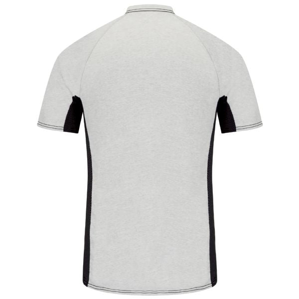 Bulwark Men's FR Short Sleeve Base Layer with Concealed Chest Pocket