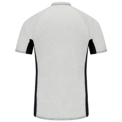 Bulwark Men's FR Short Sleeve Base Layer with Concealed Chest Pocket