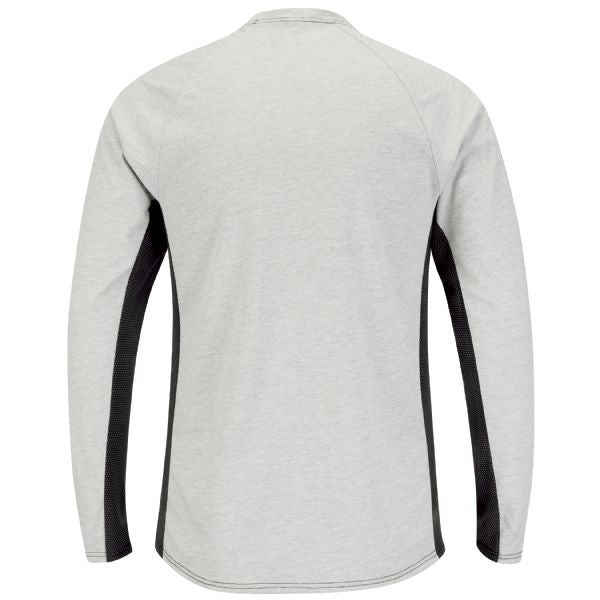 Bulwark Men's FR Long Sleeve Base Layer with Concealed Chest Pocket