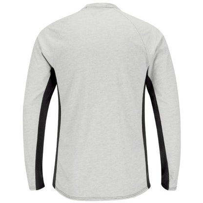 Bulwark Men's FR Long Sleeve Base Layer with Concealed Chest Pocket