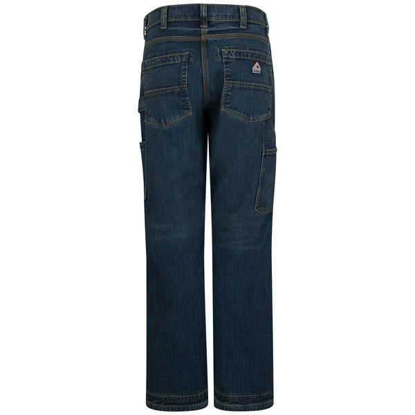 Bulwark Men's Stretch Denim Dungaree