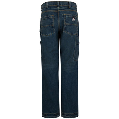 Bulwark Men's Stretch Denim Dungaree