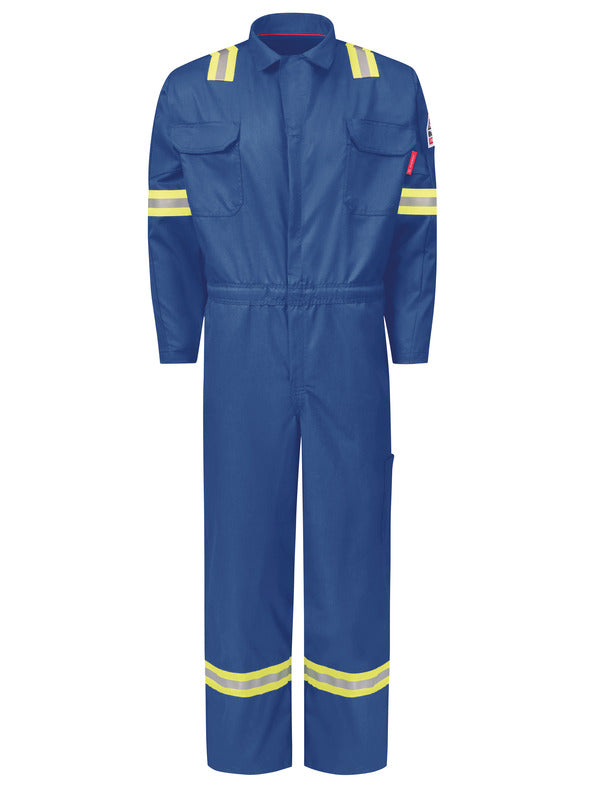 Bulwark IQ Series Men's Midweight Enhanced Visibility Mobility Coverall