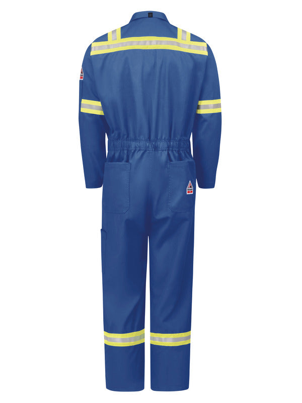 Bulwark IQ Series Men's Midweight Enhanced Visibility Mobility Coverall