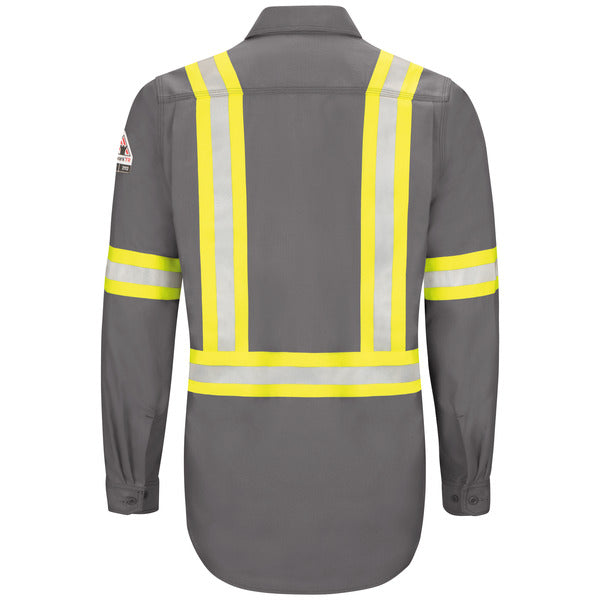 Bulwark IQ Series® Endurance Men's FR Enhanced Visibility Work Shirt