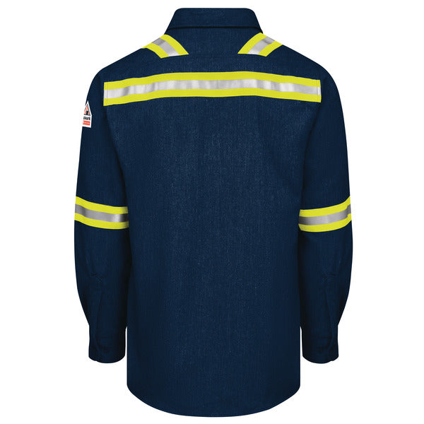 Bulwark IQ Series Enhanced Visibility Comfort Woven Lightweight Shirt