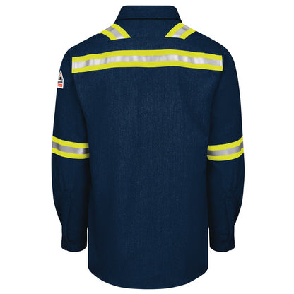 Bulwark IQ Series Enhanced Visibility Comfort Woven Lightweight Shirt