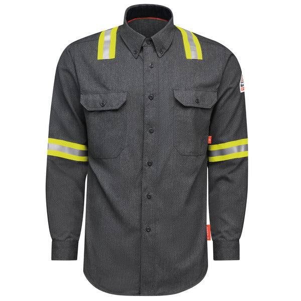 Bulwark IQ Series Enhanced Visibility Comfort Woven Lightweight Shirt