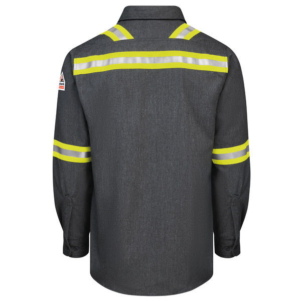 Bulwark IQ Series Enhanced Visibility Comfort Woven Lightweight Shirt
