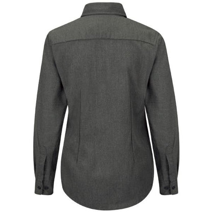 Bulwark IQ Series® Women's Lightweight Comfort Woven Shirt with Insect Shield - Dark Grey
