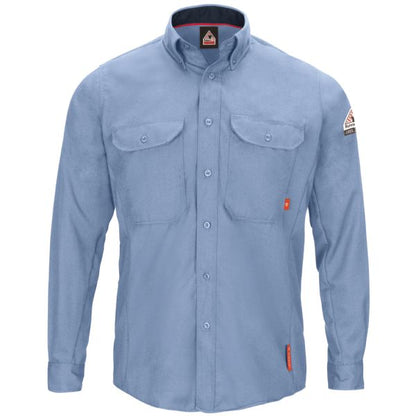 Bulwark Men's IQ Series® Comfort Woven Long Sleeve Lightweight Shirt