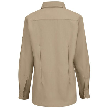 Bulwark IQ Series® Women's Lightweight Comfort Woven Shirt with Insect Shield - Khaki