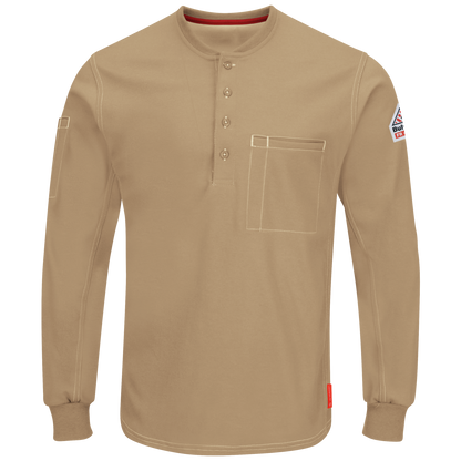Bulwark IQ Series® Comfort Plus Knit Men's FR Henley