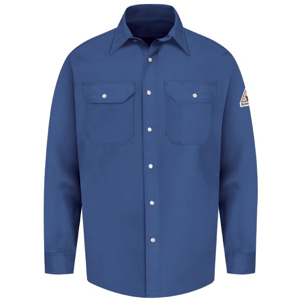 Bulwark Men's Midweight Excel FR Snap-Front Uniform Shirt