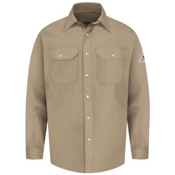 Bulwark Men's Midweight Excel FR Snap-Front Uniform Shirt