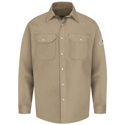 Bulwark Men's Midweight Excel FR Snap-Front Uniform Shirt