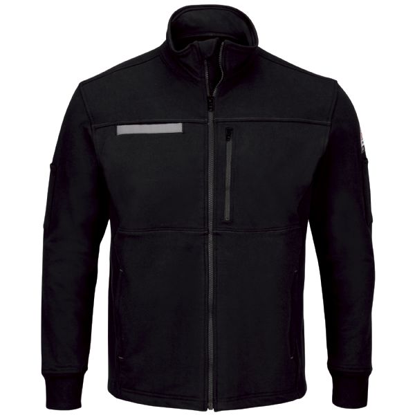 Bulwark Men's Fleece FR Zip-Up Jacket