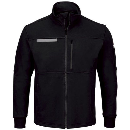 Bulwark Men's Fleece FR Zip-Up Jacket