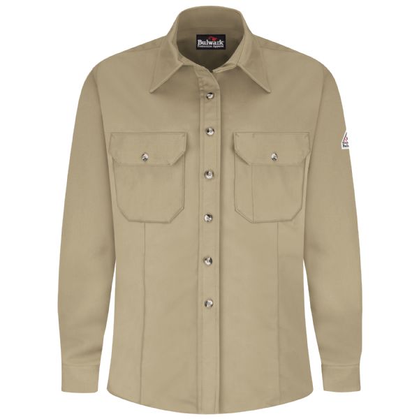 Bulwark Women's Midweight FR Dress Uniform Shirt