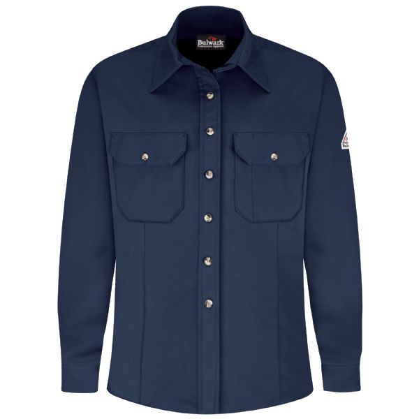 Bulwark Women's Midweight FR Dress Uniform Shirt