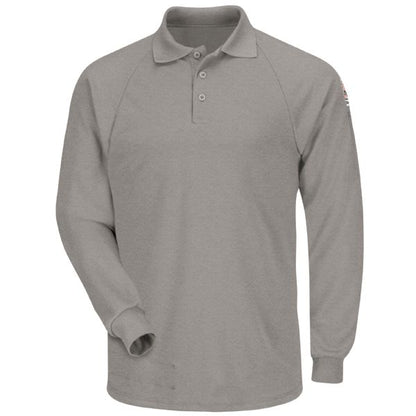 Bulwark Men's Classic Lightweight FR Long Sleeve Polo
