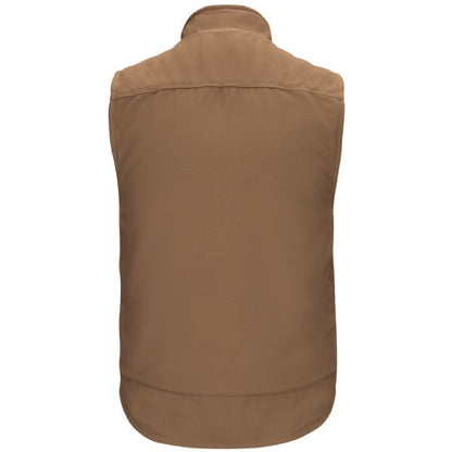 Bulwark Men's Sherpa Lined Brown Duck Vest - Brown Duck