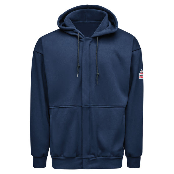 Bulwark Men's Full Zip Hooded Fleece - Navy
